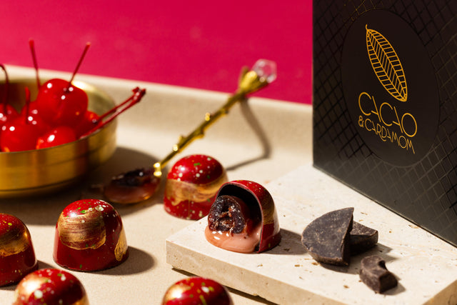 Cherry Cordials, 12 piece box