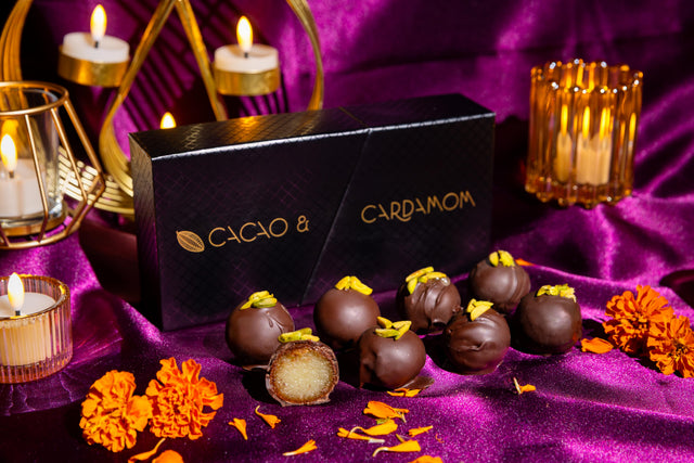 Chocolate Covered Gulab Jamun, 8 piece