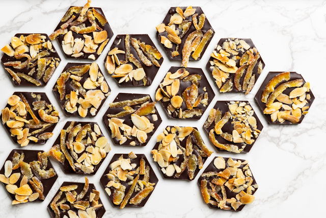 Citrus Almond Mendiants