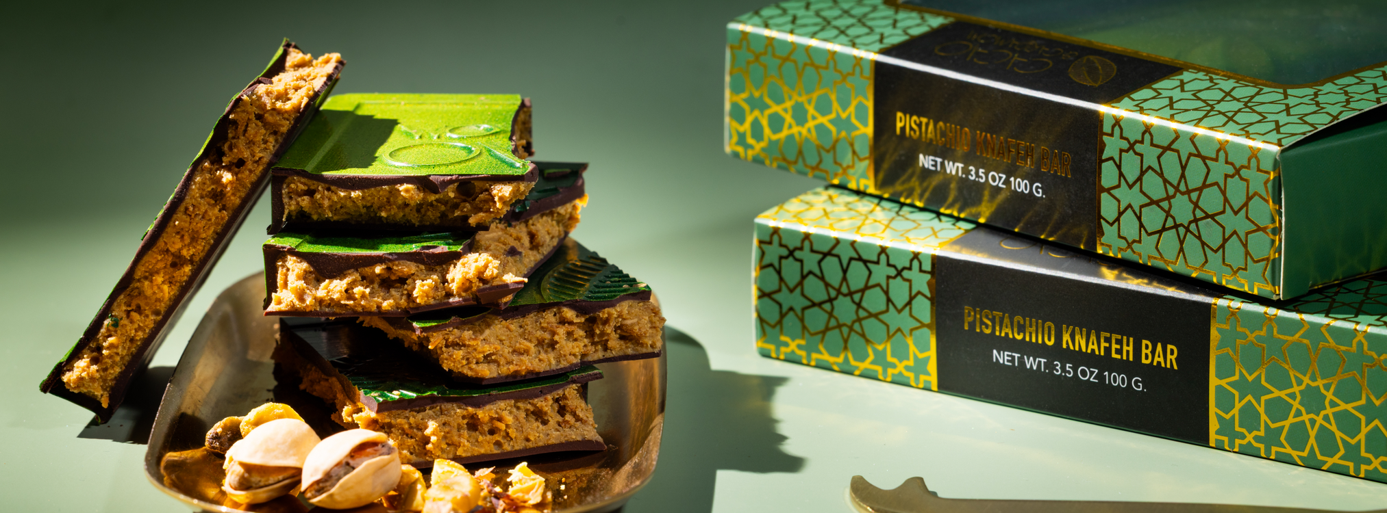 Dubai's Pistachio Knafeh