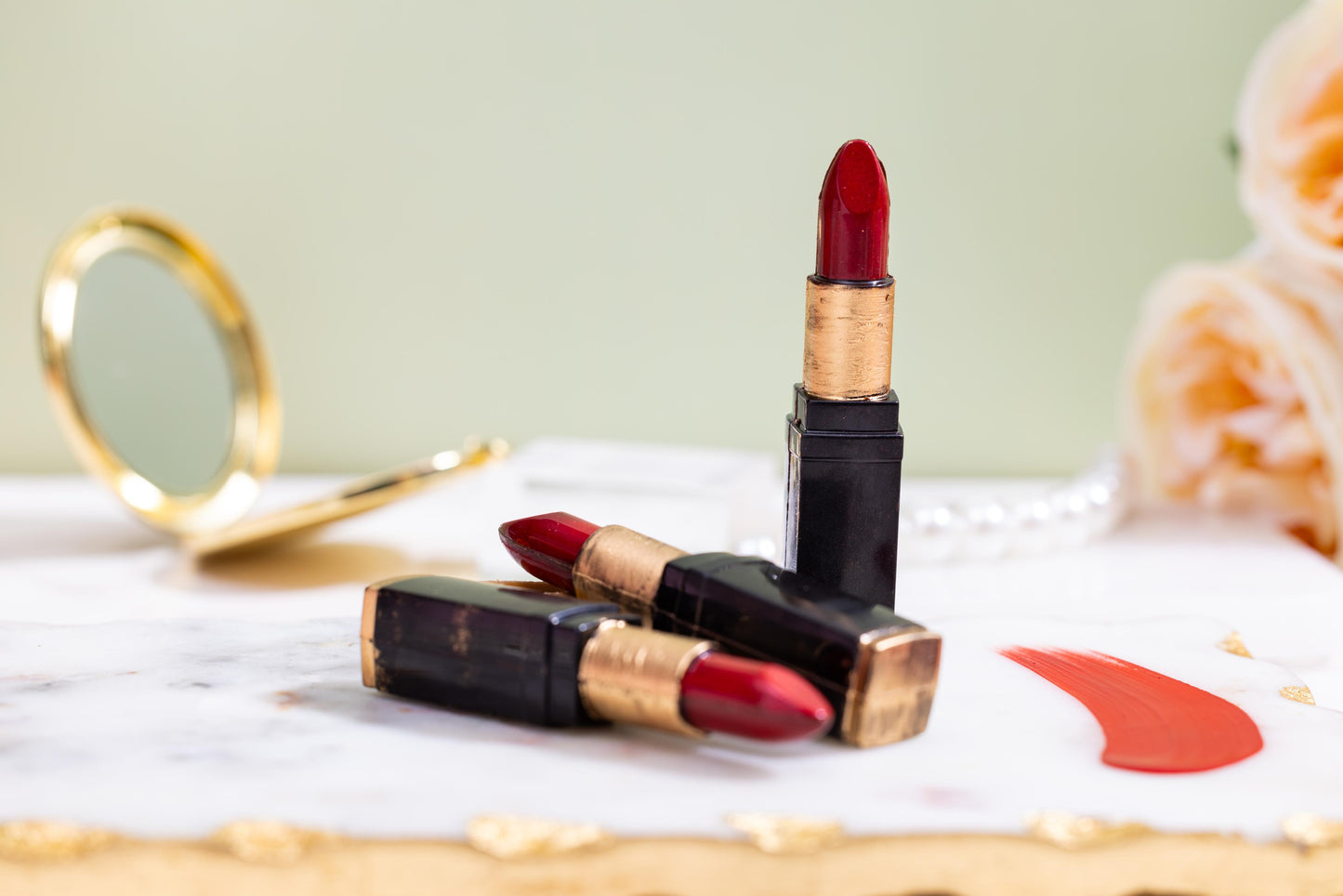 Edible Dark Chocolate Lipsticks