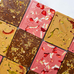 Assorted chocolate bars for Diwali with unique flavors  