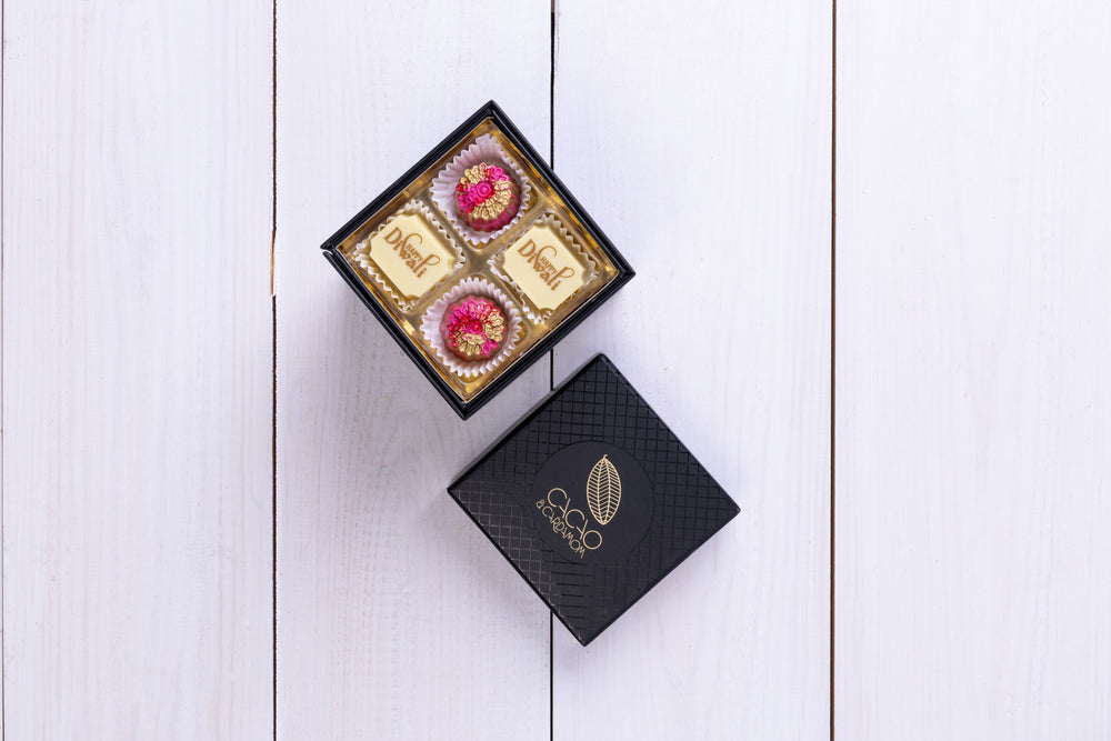 Handcrafted Diwali chocolates