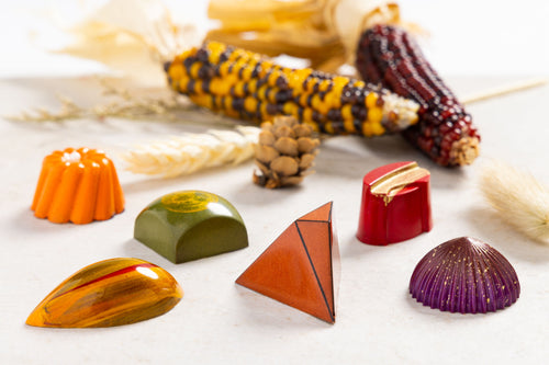 Seasonal autumn chocolate flavors