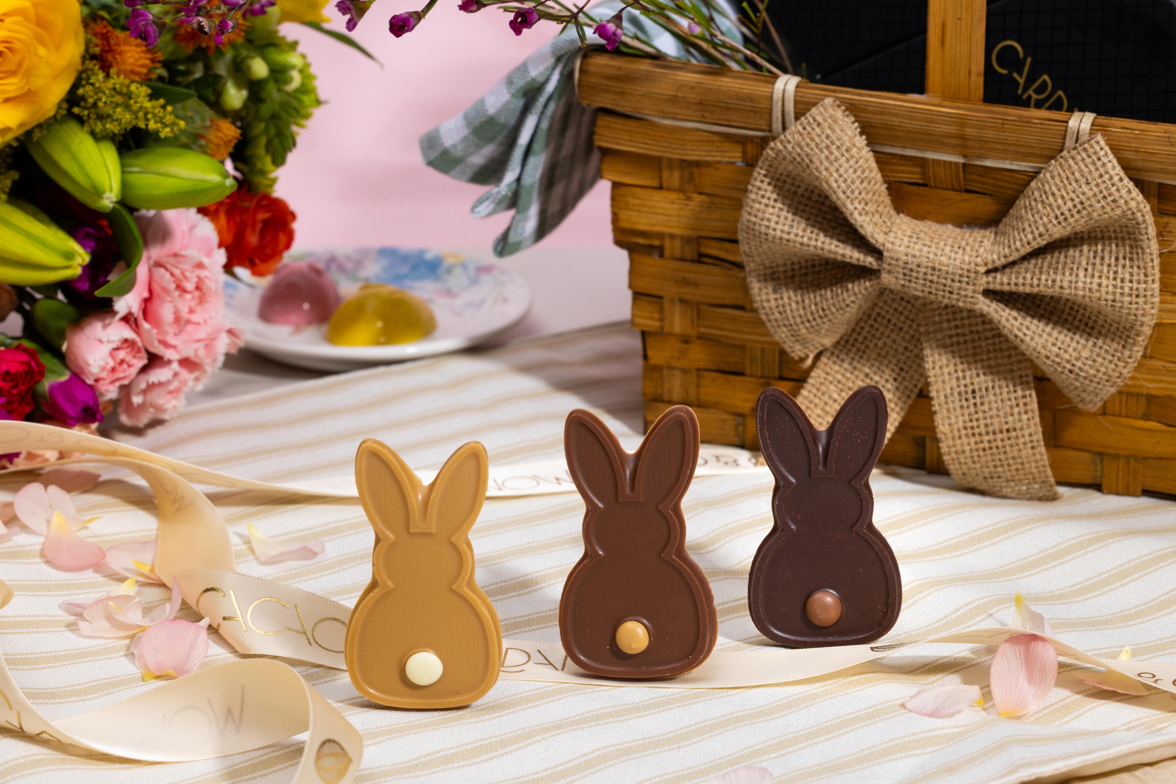 Peanut Butter Bunny Bites – 5pc Easter Gourmet Artisan Chocolate Treat