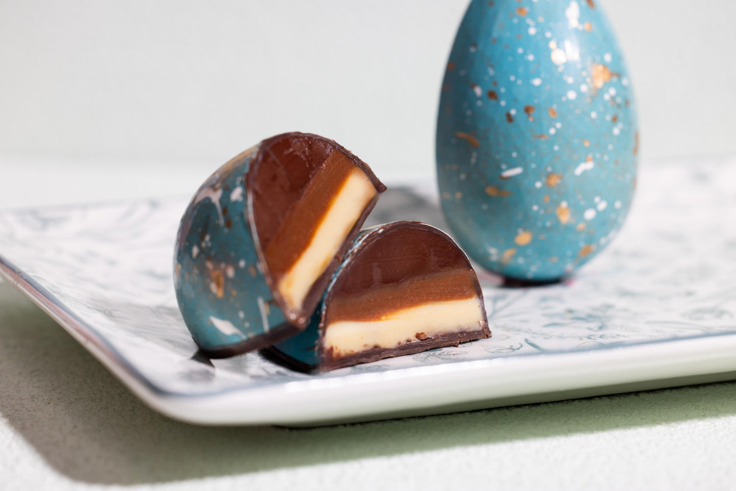 Hazelnut Cremino Easter Egg Candy Bar