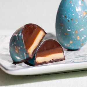 Hazelnut Cremino Easter Egg Candy Bar