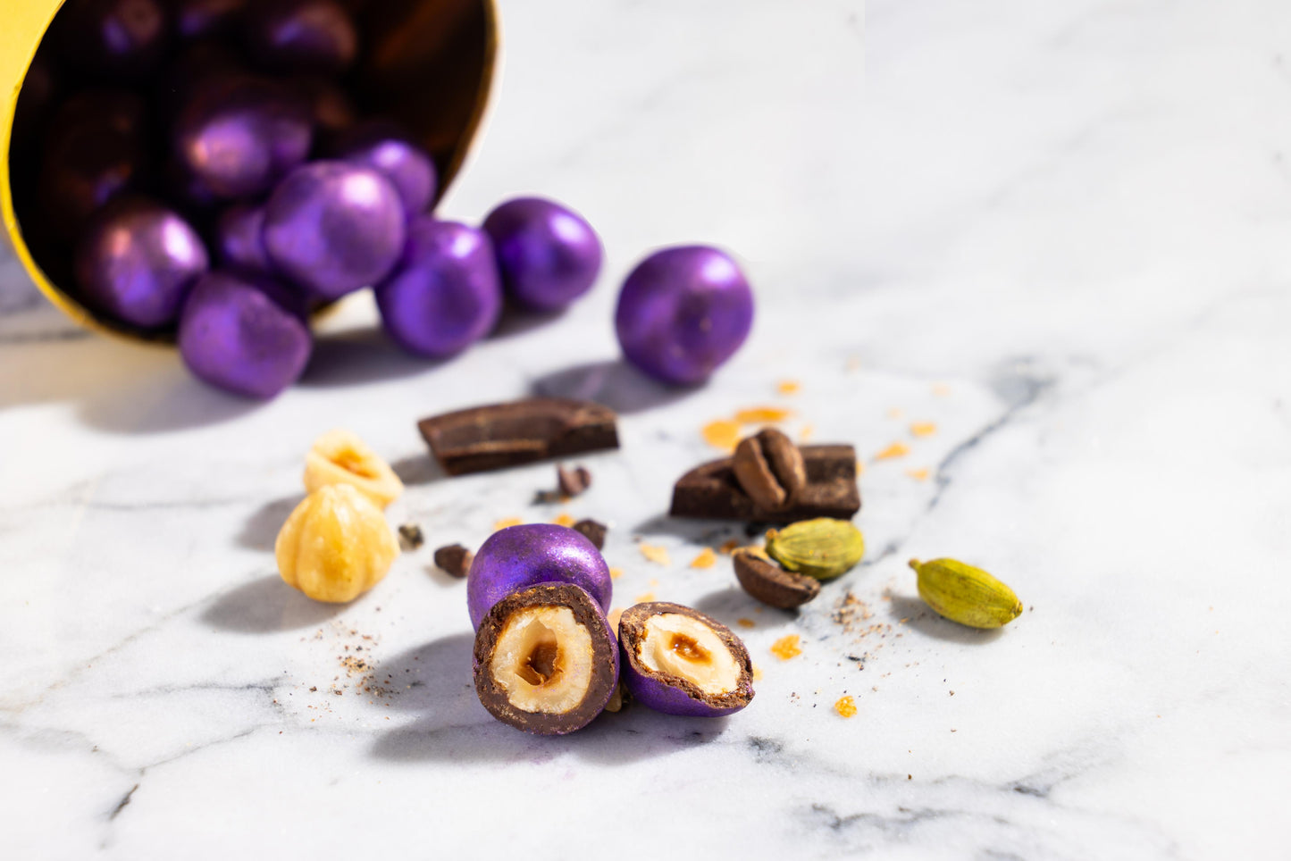 Caramelized Chocolate Hazelnuts