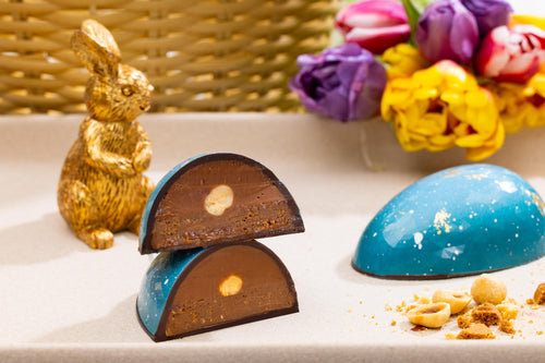 Hazelnut Speculoos Easter Egg Candy Bar