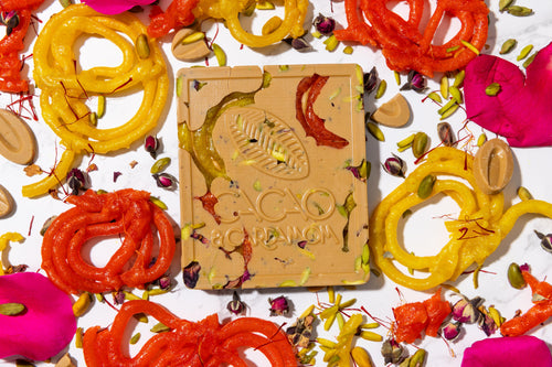 Jalebi Baby Bar with crisp jalebi