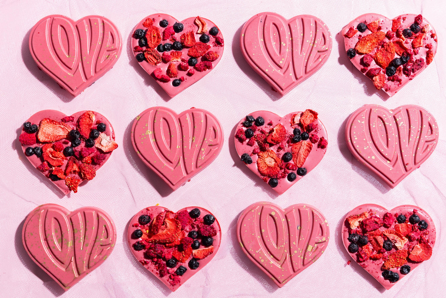 Artisan Lavender Berry Love Bar for Valentines Day