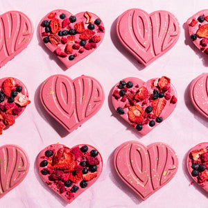 Artisan Lavender Berry Love Bar for Valentines Day