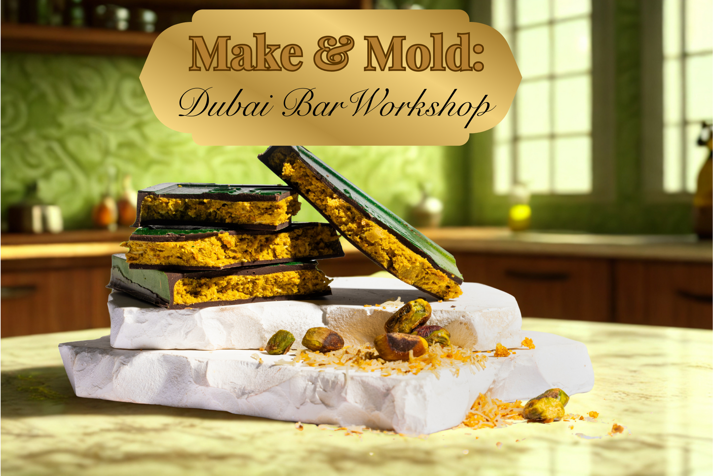 Dubai Knafeh Bar Making Workshop 