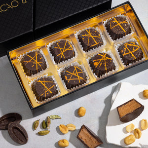 Dark Chocolate Peanut Butter Cups, 8 Piece Box