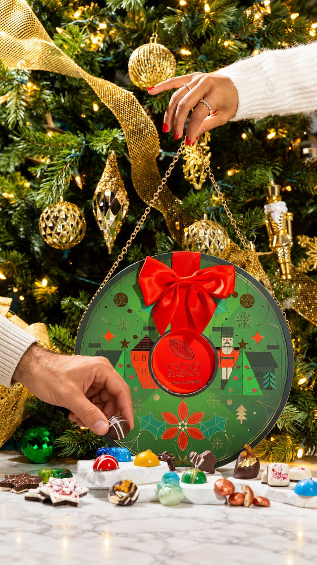 2026 Holiday Chocolate Wreath Advent Calendar For Two
