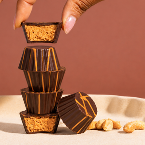 Dark Chocolate Peanut Butter Cups, 8 Piece Box
