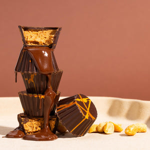 Dark Chocolate Peanut Butter Cups, 8 Piece Box