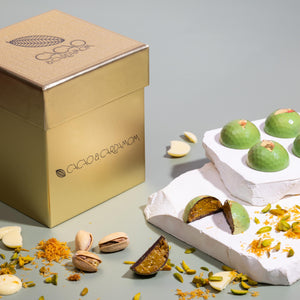 Dubai Pistachio Kanfeh Chocolate Gift Box