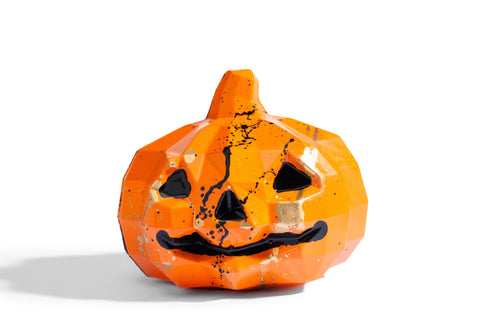 Pumpkin Shaped Artisan Chocolate for Halloween