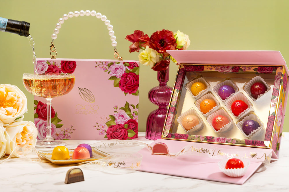 Purse Box Set Mother’s Day Purse Chocolate Gift Box – 8pc Gourmet Gift Set