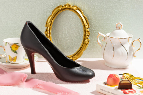 Louboutin Inspired Chocolate High Heel
