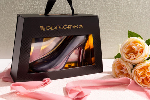 Louboutin Inspired Chocolate High Heel