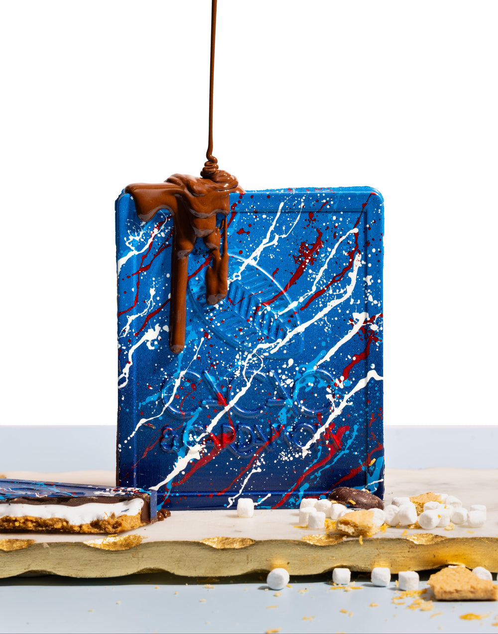 Gourmet S Mores Knafe Artisan Chocolate Bar