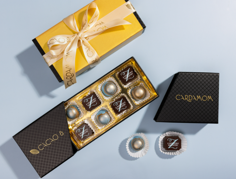 Custom Logo on chocolates for Corporate Gifting