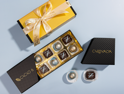 Custom Logo on chocolates for Corporate Gifting