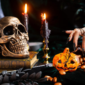 Interior of the Smash Pumpkin chocolate showcasing handcrafted artisan chocolates and festive gourmet treats.
