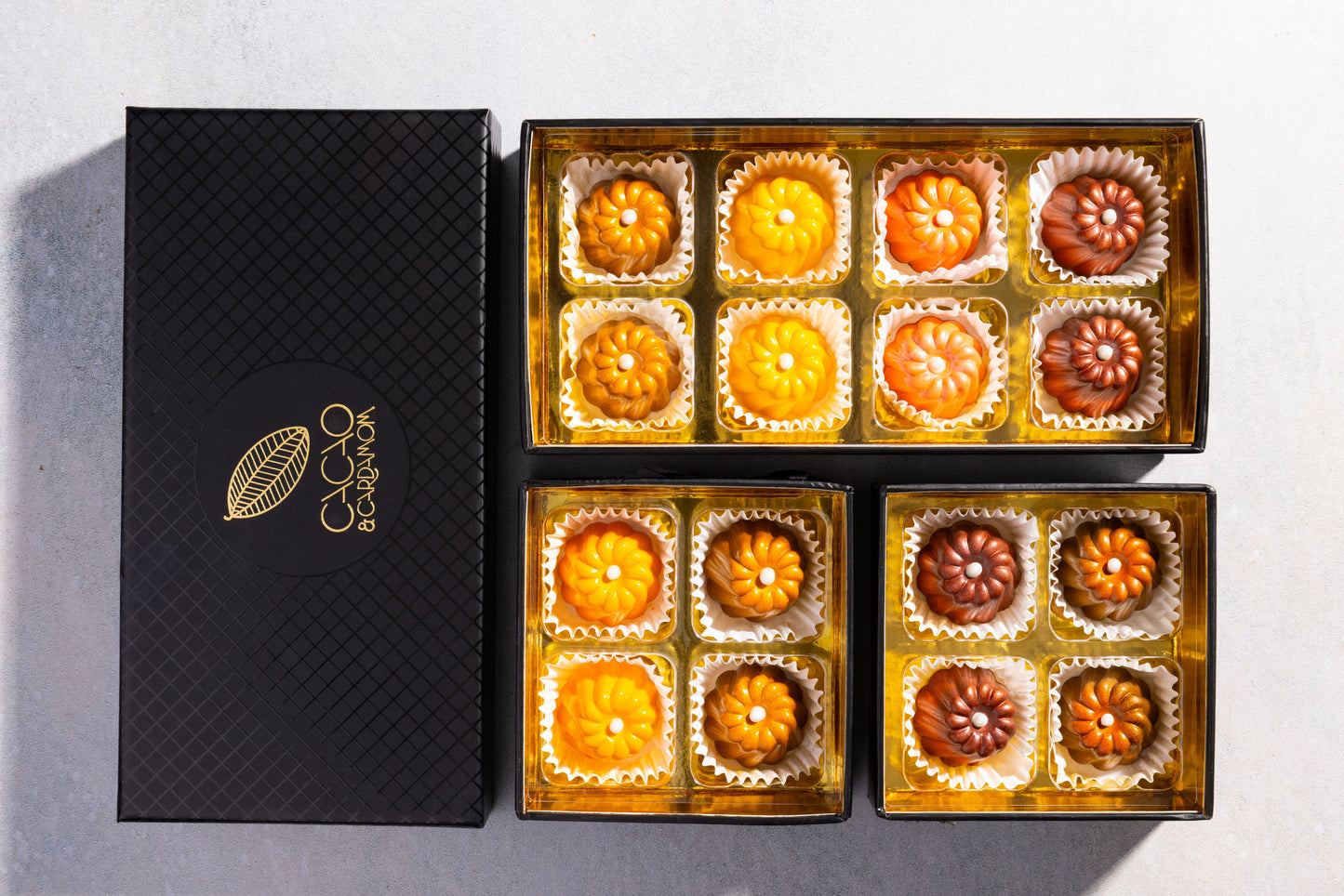 16 Piece Artisan Chocolate Gift box for Thanksgiving 