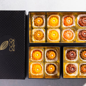 16 Piece Artisan Chocolate Gift box for Thanksgiving 