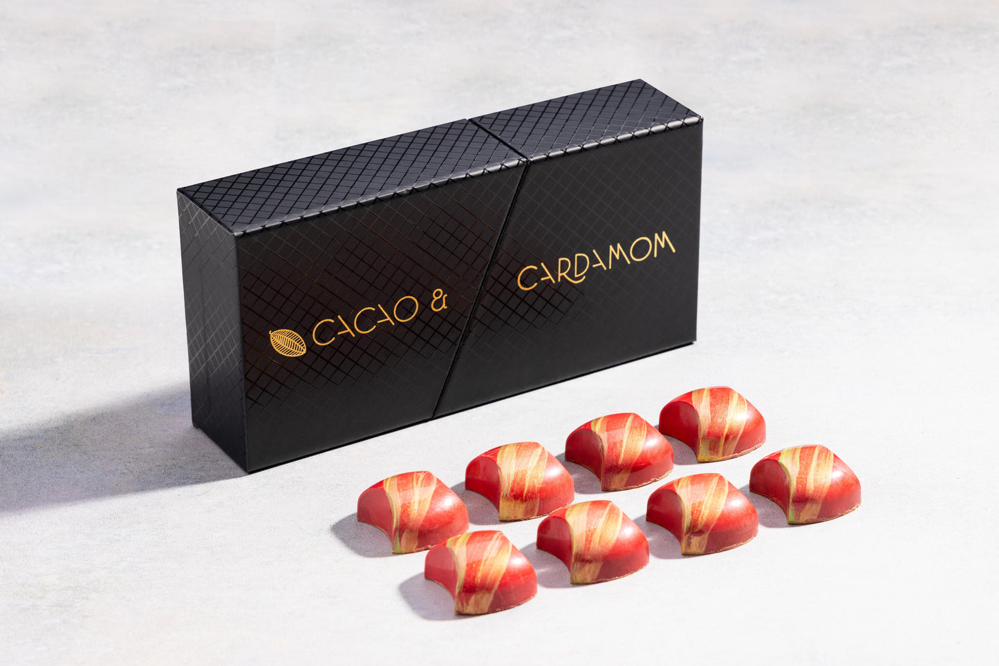 Raspberry Pistachio Chocolates