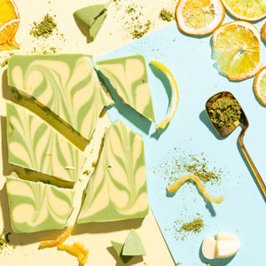 Yuzu Matcha Bar Broken