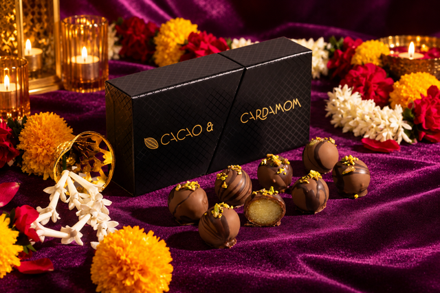 Chocolate Covered Gulab Jamun, 8 piece