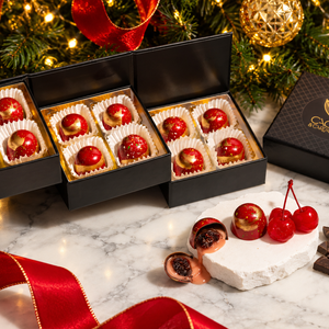 Cherry Cordials, 12 piece box