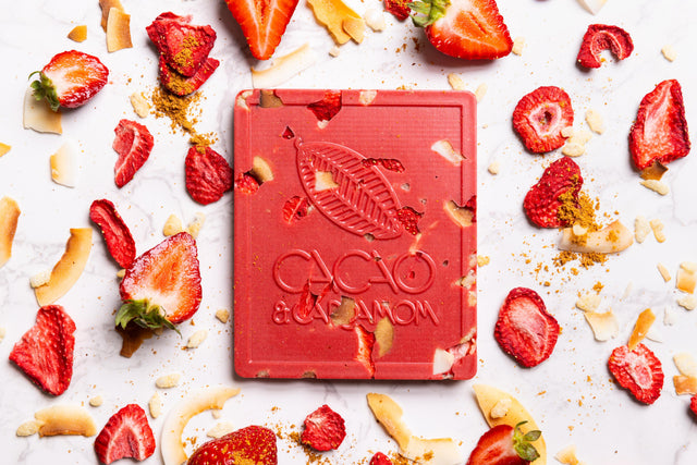 Strawberry Chat Masala Bar