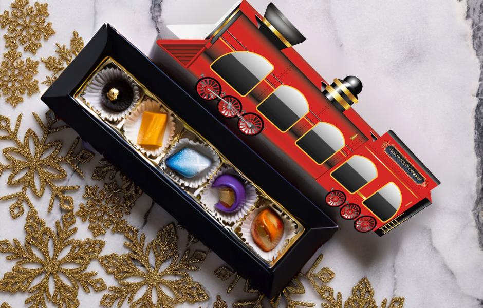 sweets train Chocolate box