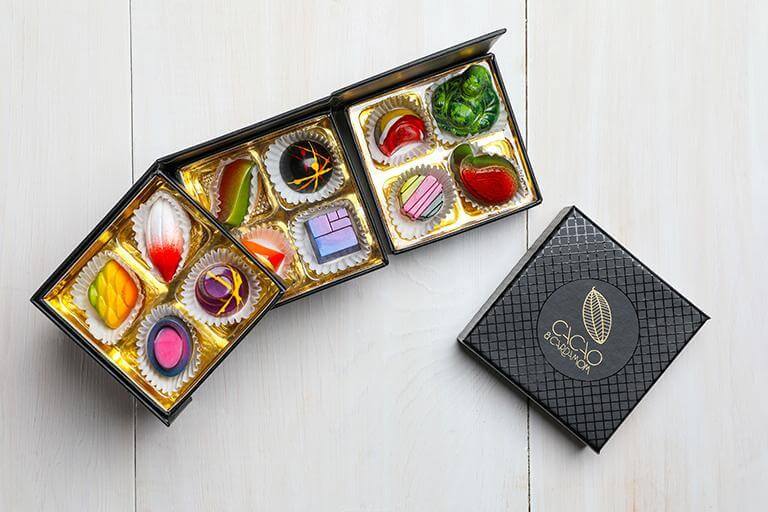 3 Tier artisan chocolate gift box