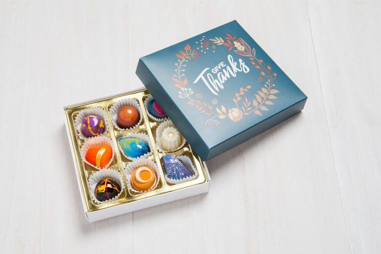 Thanks Giving Artisan Chocolate Gift Box 