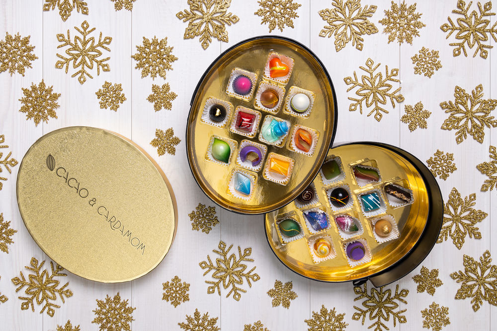 Holiday 24 piece chocolate gift box