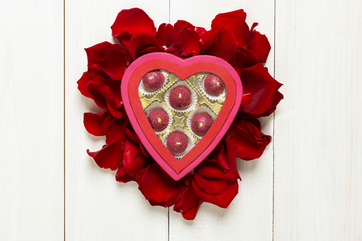 Heart Shaped Chocolate Box