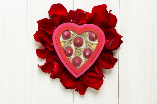 Heart Shaped Chocolate Box