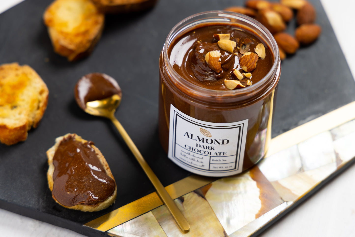 Salty-sweet dessert topping