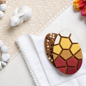 Multi-chocolate Easter bar
