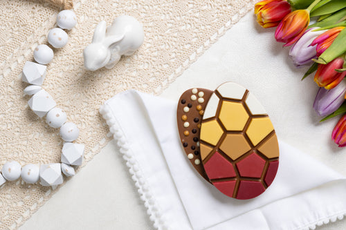 Multi-chocolate Easter bar