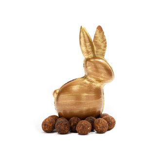 Dark chocolate bunny treat