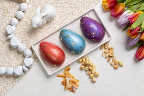 Easter egg with hazelnut filling