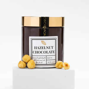 Hazelnut Chocolate Spread crafted with premium chocolate and roasted hazelnuts by Cacao & Cardamom.