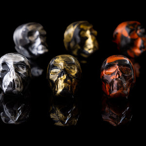 Artisan Chocolate Skulls for Halloween